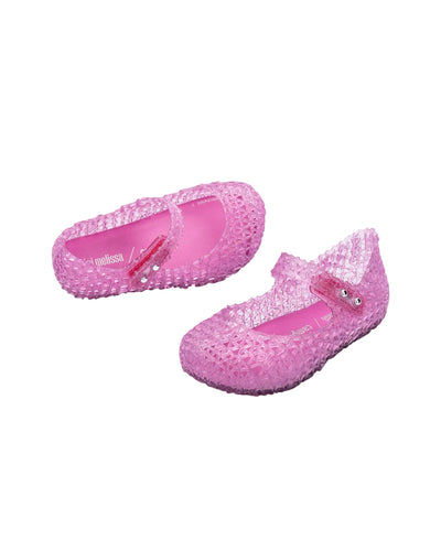 Glitter ballet flats