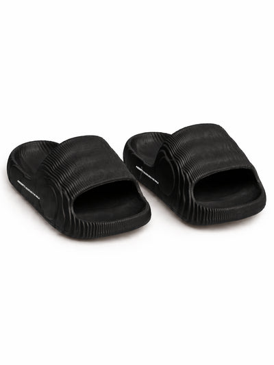 Black daily slippers