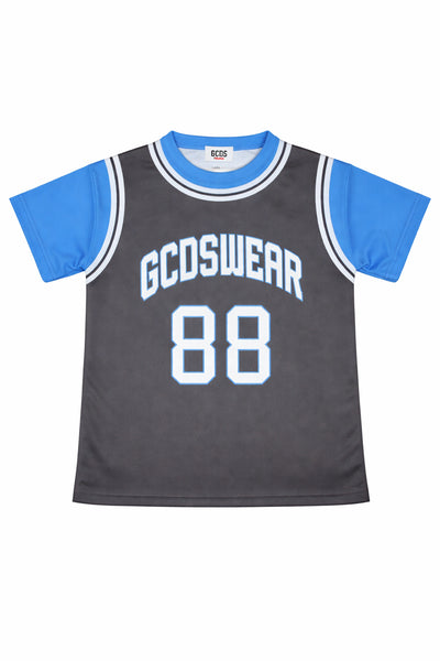 T-shirt soccer wear 88 grey