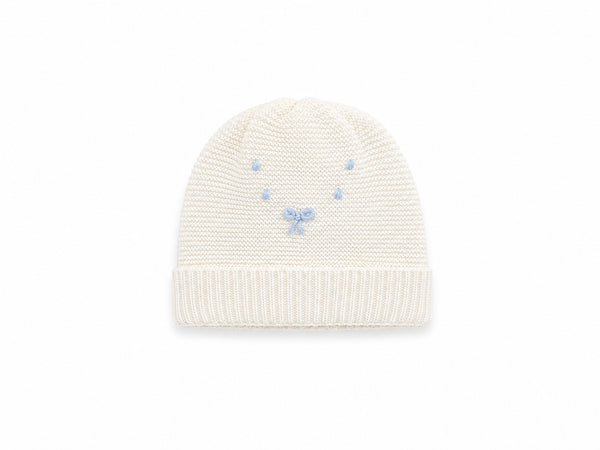 Cappello nuvola fiocchetto azzurro