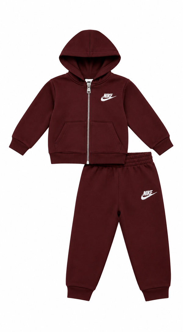 Completo baby fleece con zip