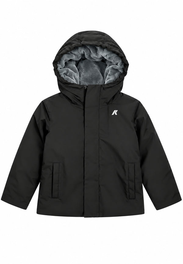 Giubbino twill marmotta interno pile