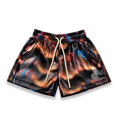Patterned baby boxer swimsuit