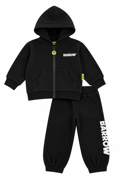 Completo zip baby unisex black