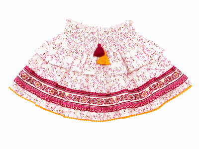 Sunny beach cover-up skirt