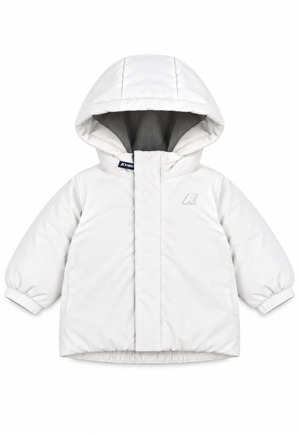 Giubbino twill soft beav white