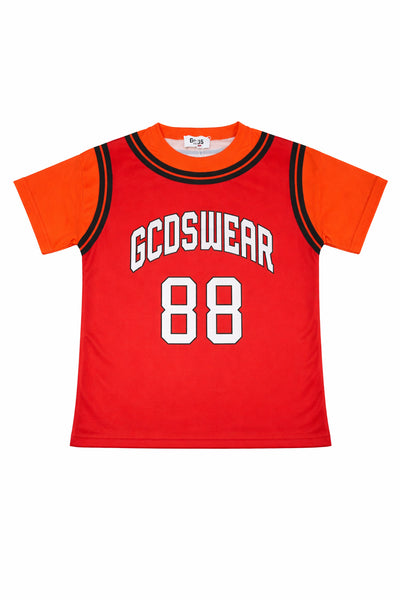 T-shirt soccer wear 88 red