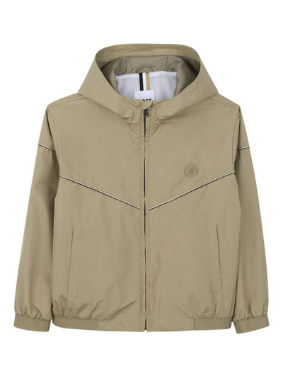 Giubbino in Nylon con Logo Camel