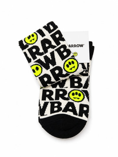 Jacquard socks unisex