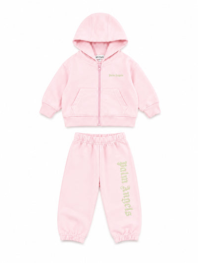 SET ZIP HOODIE SWEATPANTS NEWBORN GIRL