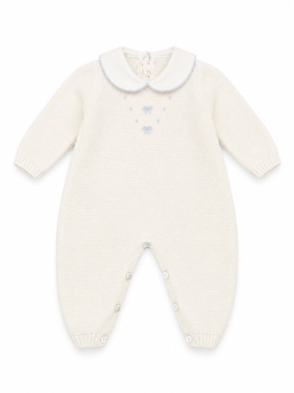 Tutina nuvola fiocchetti azzurri