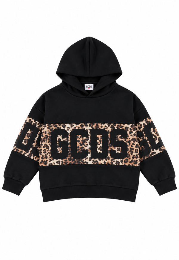 FELPA HOODIE BAND ANIMALIER