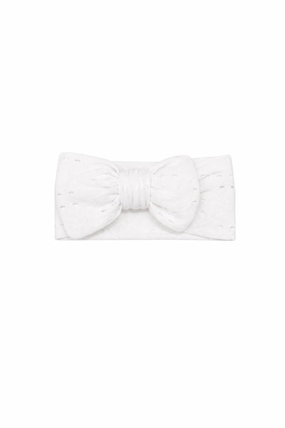 Hair band with bow