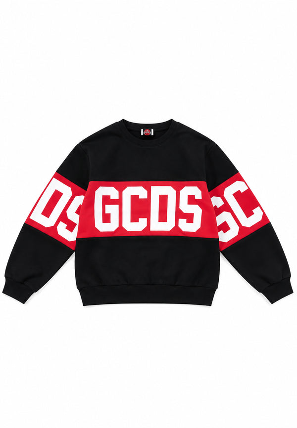 FELPA LOGO BAND CREWNECK
